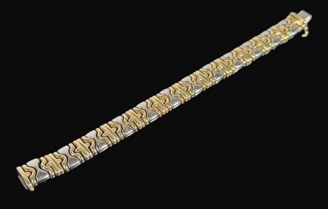 Italian 14K Gold Fashion Bracelet (1 of 4)