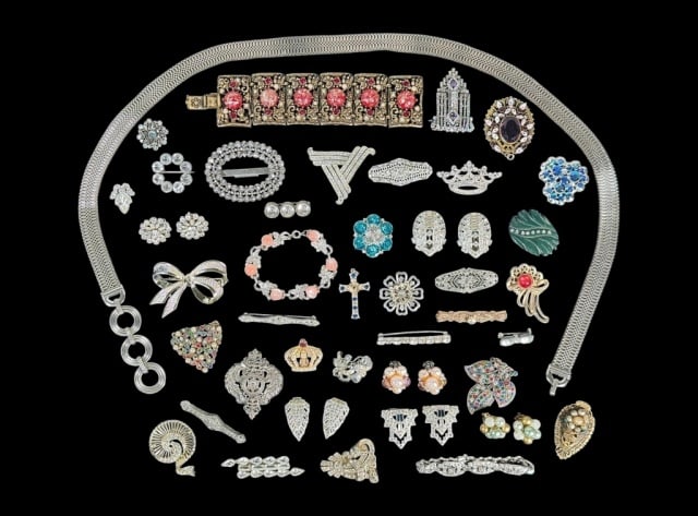 Antique Costume Jewelry Collection (48pc) (1 of 7)