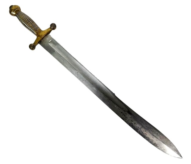1835 Dated Russian Pioneer Tesak Short Sword (1 of 5)