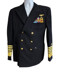 Vietnam War Era US Navy Admiral Uniform