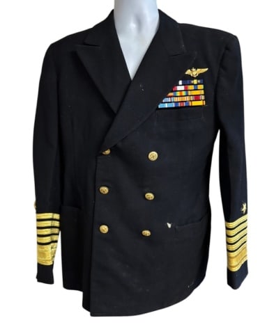 Vietnam War Era US Navy Admiral Uniform (1 of 6)