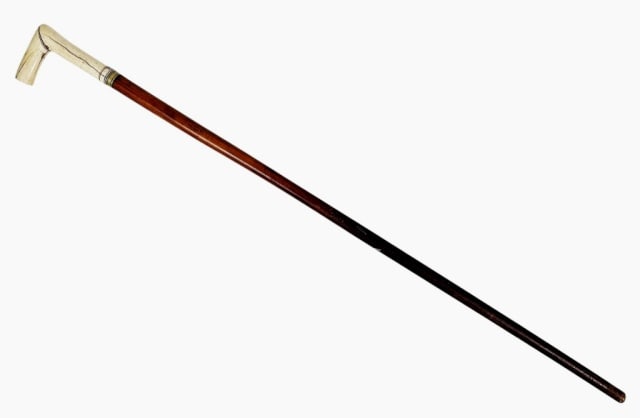 Antique Hand Carved Walking Stick (1 of 5)