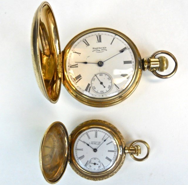 Two American Waltham Watch Co. Pocket Watches (1 of 5)