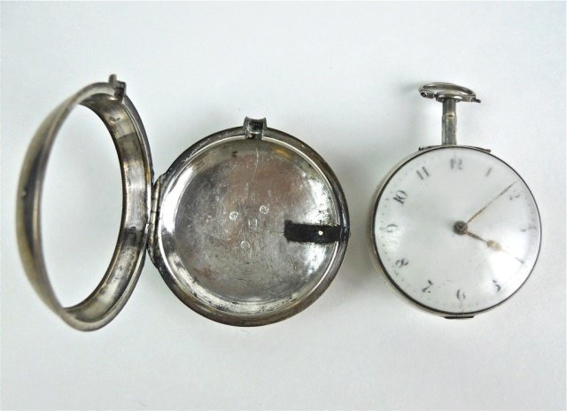 English Key wind Fusee Pocket Watch, J. Williams (1 of 6)