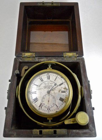 19th C. English Ship's Chronometer, Parkinson (1 of 4)