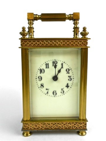 French Time and Strike Carriage Clock (1 of 8)