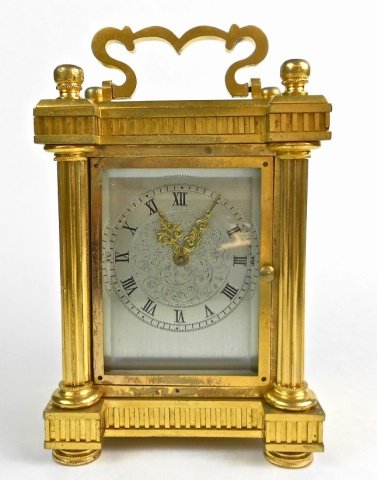 English Fusee Carriage Clock, Bell Berkeley Square (1 of 7)