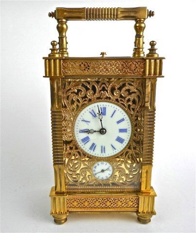 French Hour Repeat Carriage Clock (1 of 7)