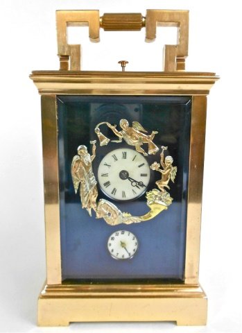 French Grande Sonnerie Carriage Clock (1 of 8)