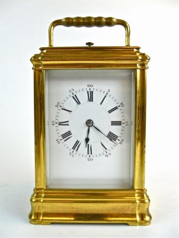 French Hour Repeat Carriage Clock, H.J. Paris (1 of 7)