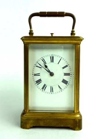 French Hour Repeat Carriage Clock, H.J., Paris (1 of 8)