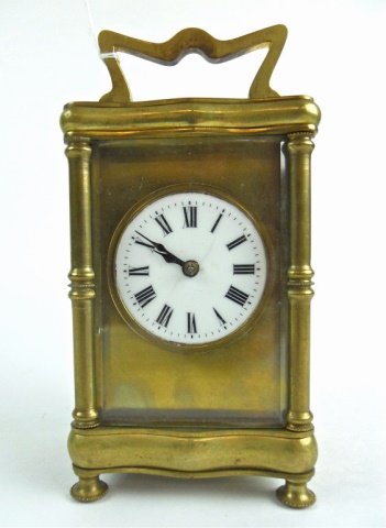 French Time and Strike Carriage Clock (1 of 6)
