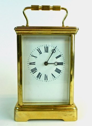 French Time and Strike Carriage Clock (1 of 8)