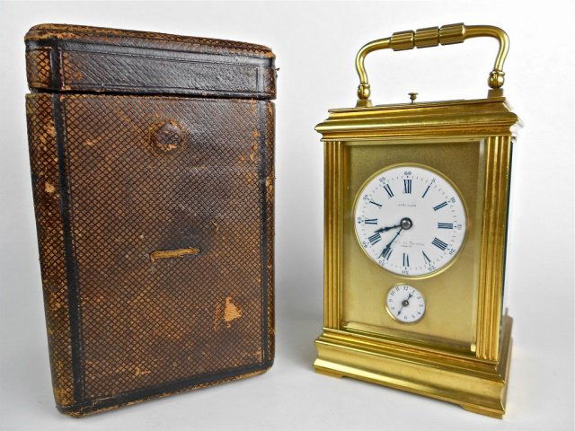 French Grande Sonnerie Carriage Clock, E. DuPont (1 of 9)