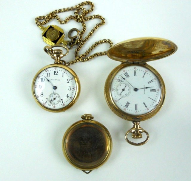 Two American Pocket Watches, Waltham (1 of 4)