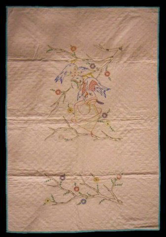 Vintage Crib Quilt, Circa 1930's (1 of 6)