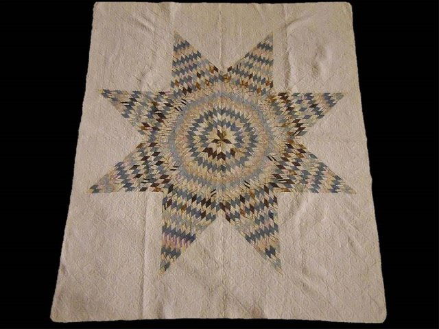 Antique Lone Star Quilt, Nevada, MO Estate (1 of 7)