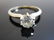 Ladies 14K Gold Diamond Solitaire & Eternity Band - 3