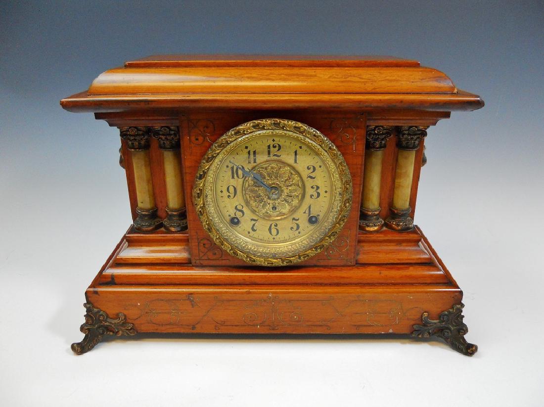 Seth Thomas Adamantine Mantel Clock, Circa 1906