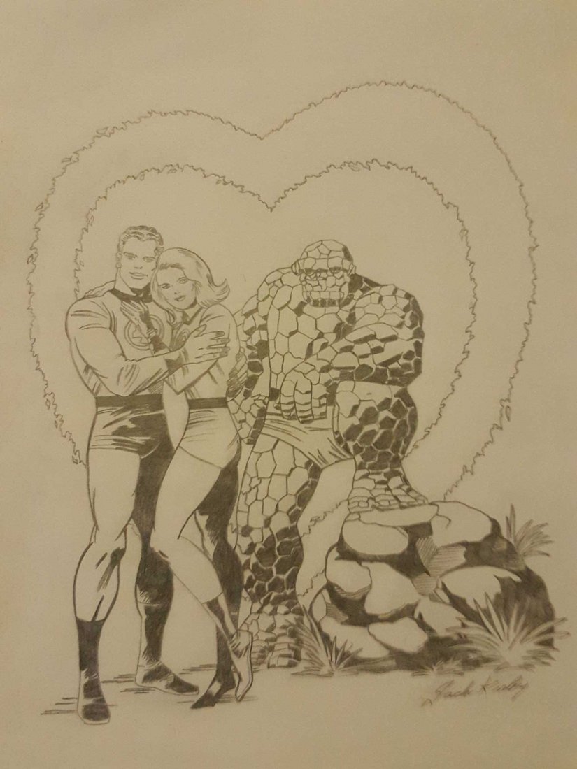 Fantastic Four by Jack Kirby -Signed (1 of 4)