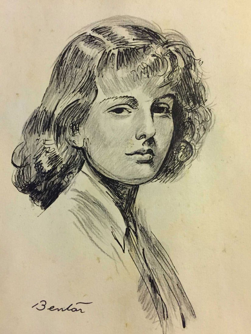 Thomas Hart Benton (American, 1889 - 1975). Mixed Media (1 of 4)