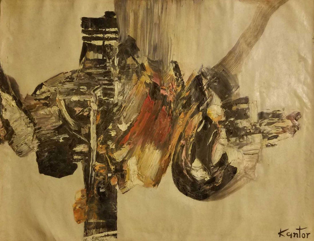 Poland Listed Artist Tadeus Kantor Signed: Poland Listed Artist Tadeus Kantor SignedSIze: 24x32signed: frontProvenance:Stamped Galerie Georges Giroux Verso,COA will be provided.