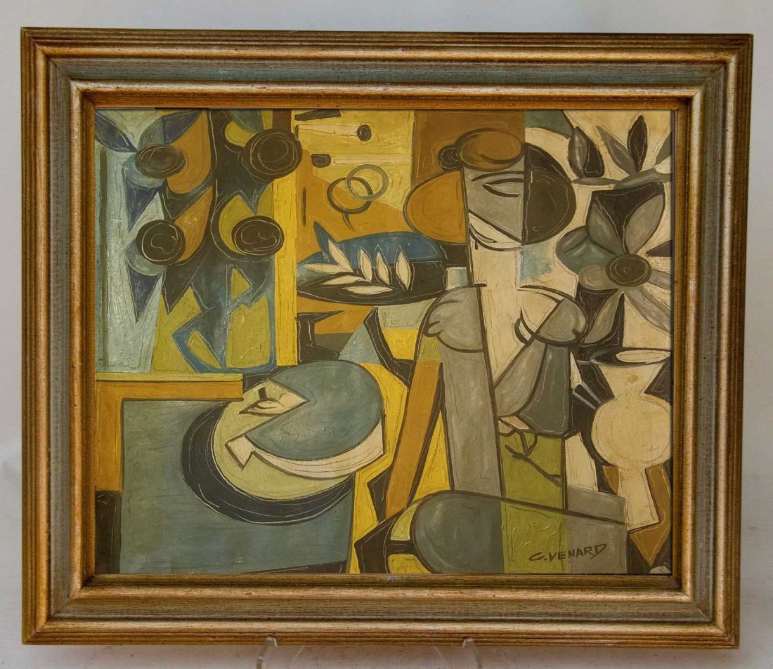 Authentic“CLAUDE VENARD” PAINTING SIGNED COA: A 30X30 INCH CLAUDE VENARD, PAINTING SIGNED FRONT RIGHT and verso,FROM A PRIVATE U.A.E COLLECTION..Condition is fine , 3rd Party COA is included,PAINTING WILL BE SHIPPED UNSTRECHED AND UNFRAMED.WE SHI