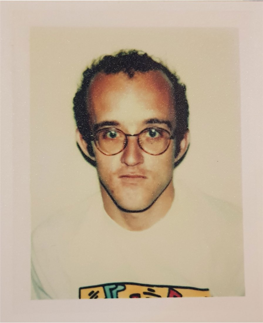 ANDY WARHOL (1928-1987),KEITH HARING 1986 (1 of 2)