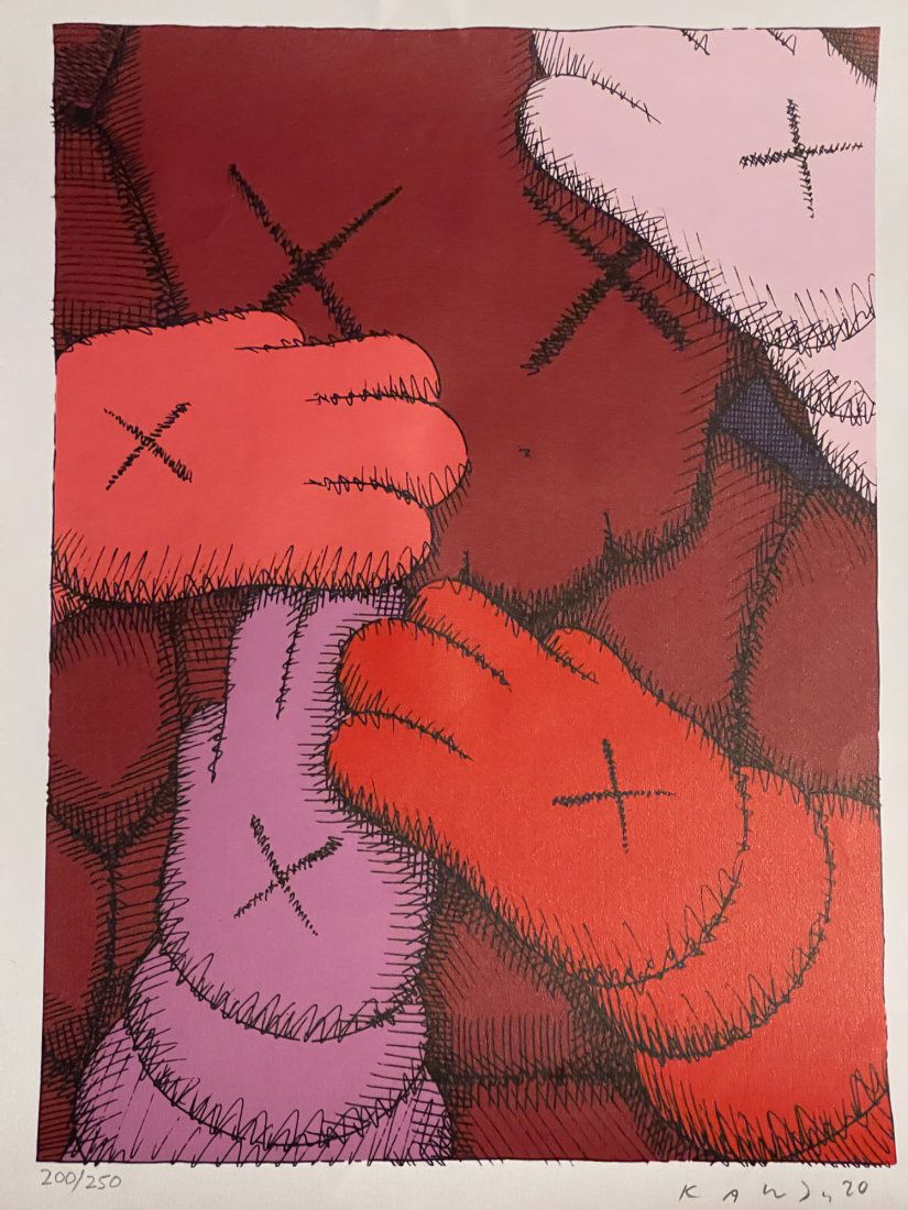 KAWS "URGE" Screen Print Signed and Numbered (1 of 3)
