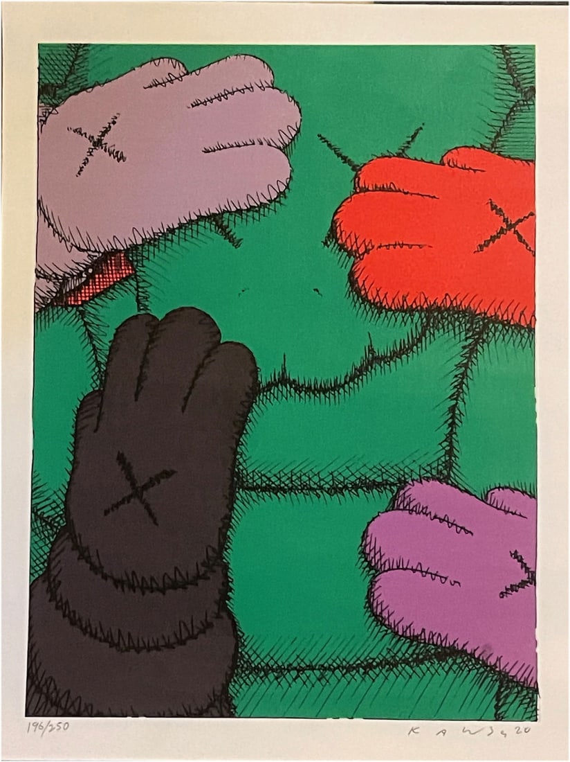 KAWS "URGE" Screen Print Signed and Numbered (1 of 4)
