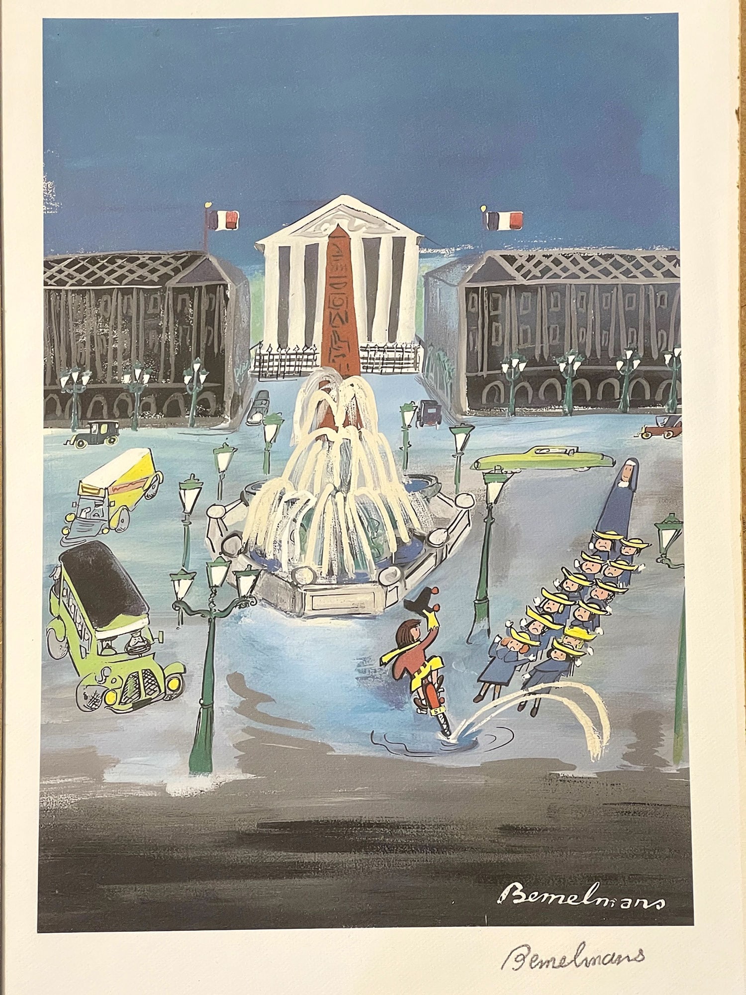 Ludwig Bemelmans Madeline Signed lithograph (1 of 5)