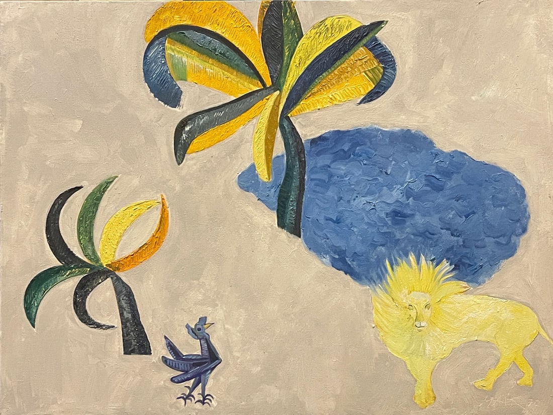 Henri Maik (FRENCH, 1922) oil on canvas-COA (1 of 8)