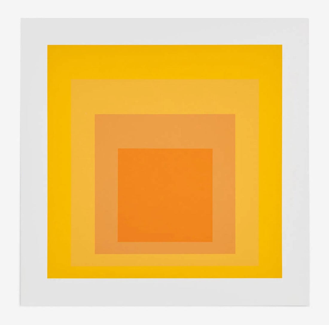 Josef Albers (German, 1888-1976) SP IV Screen Print (1 of 4)