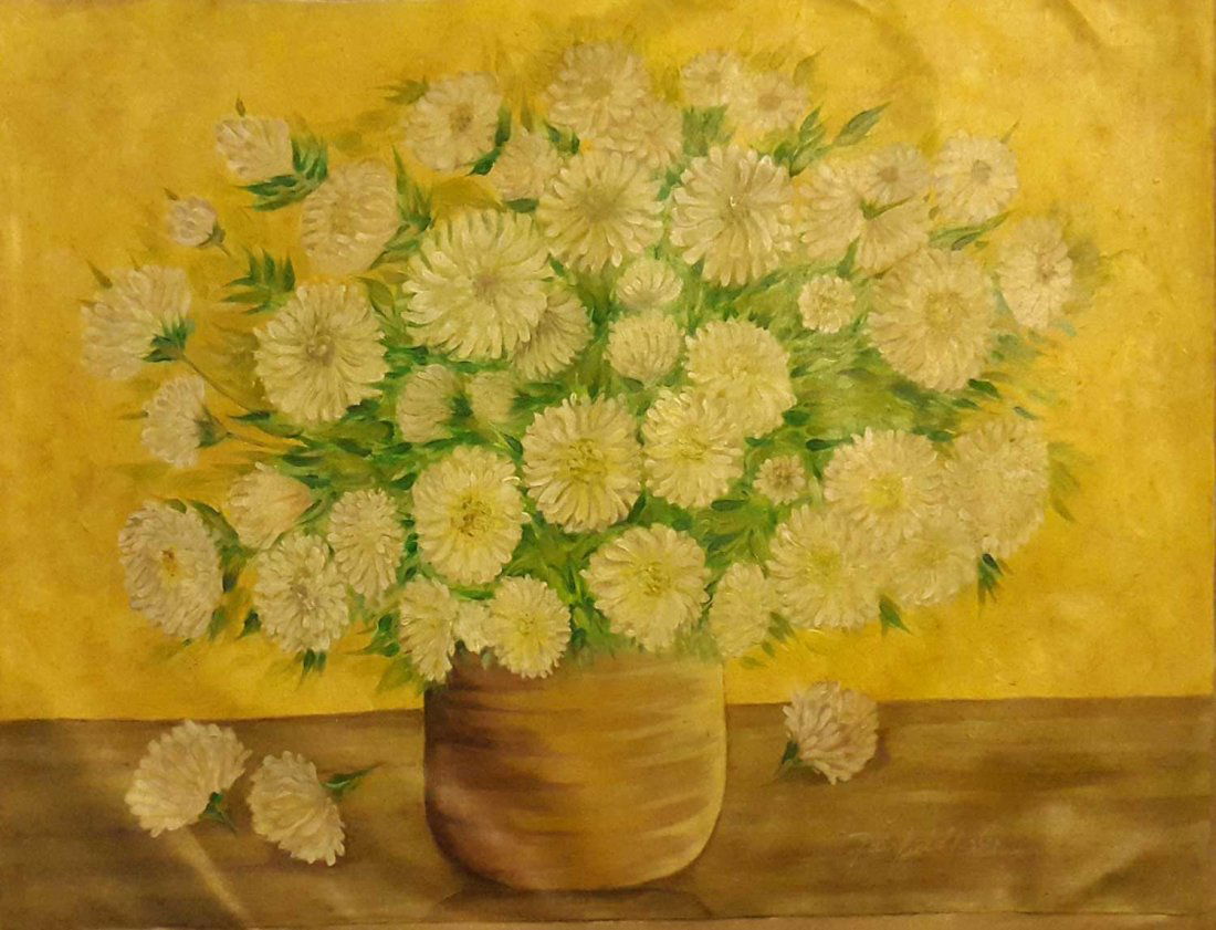 Fairfield Porter–Still Life–Listed Artist-Oil on Canvas (1 of 7)