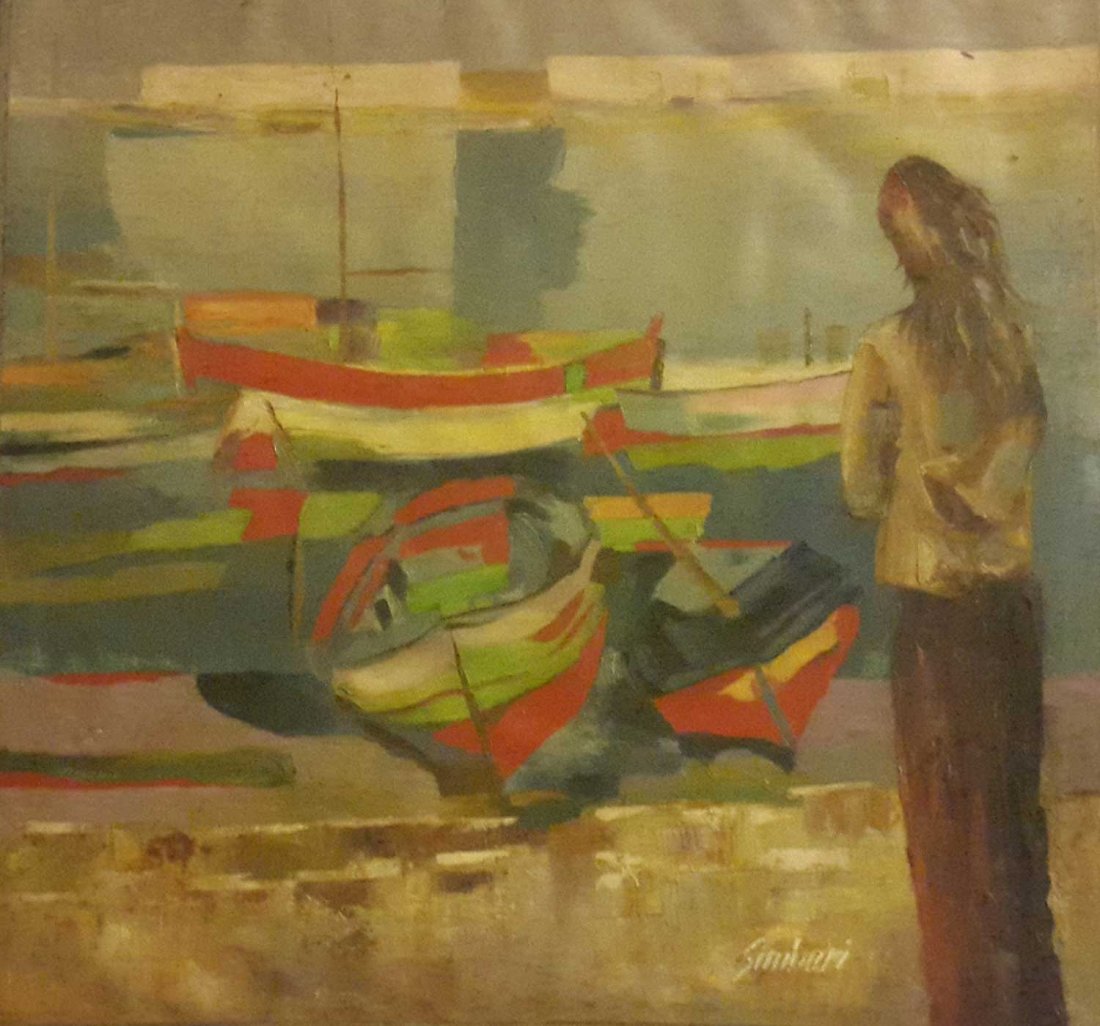 NICOLA SIMBARI –UNTITLED- SIGNED (1 of 6)