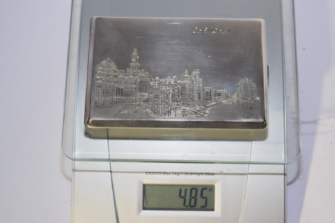 Chinese Silver Business Card Box (1 of 6)