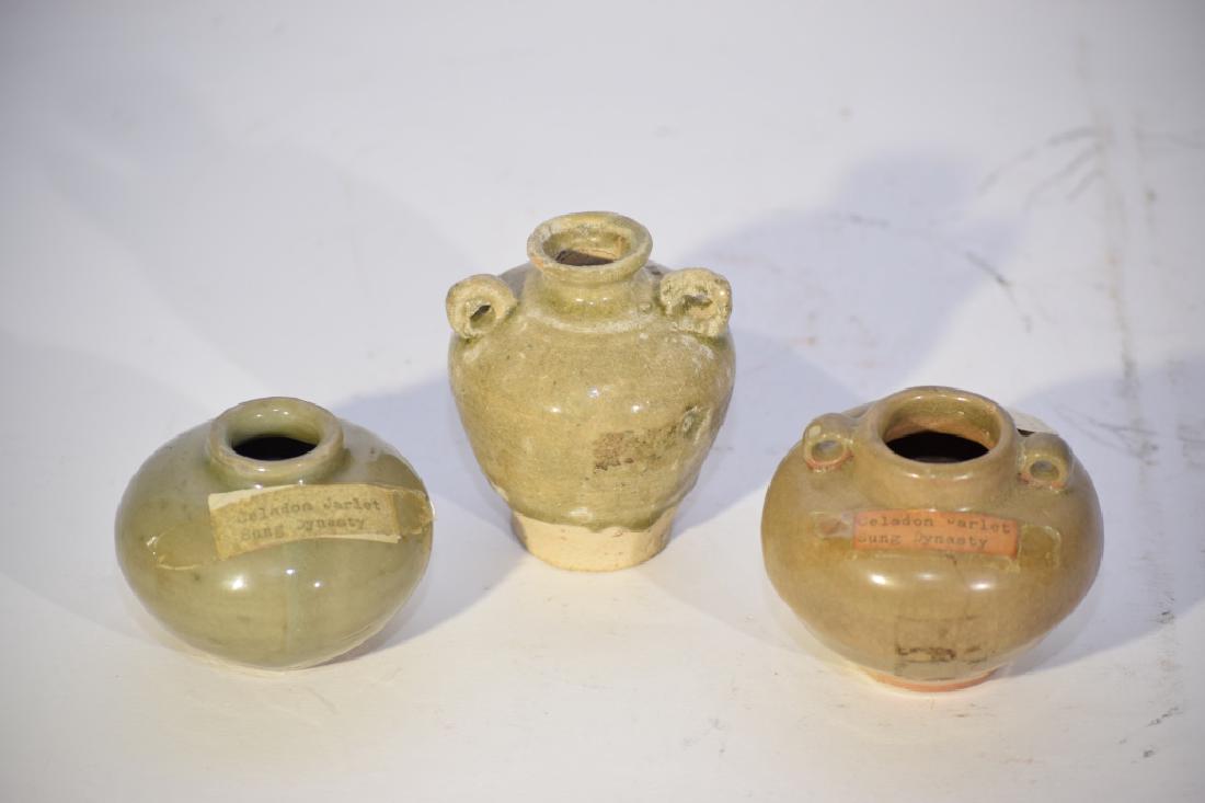 Three Song Chinese Celadon Jars (1 of 5)