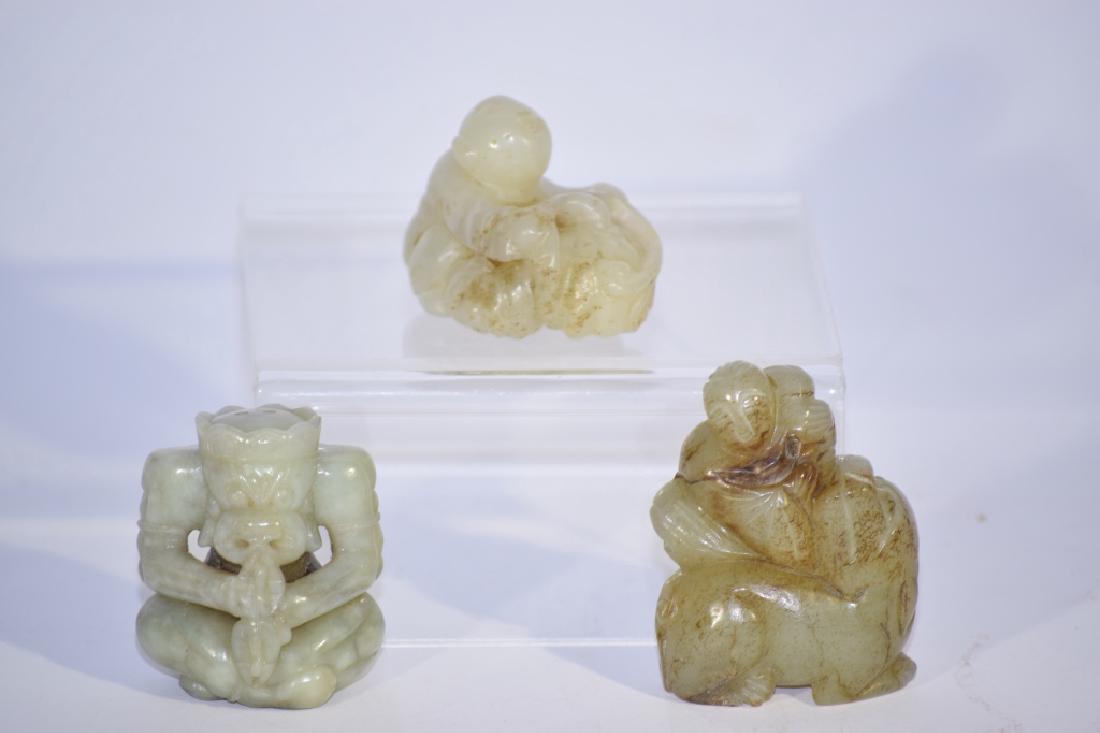Three Chinese Jade Carvings (1 of 5)