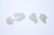 Two Qing Chinese White Jade Carved Buttons - 3
