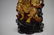 Chinese Gilt Wood Carved LuoHan - 3