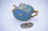 Chinese Cloisonne Plum Tree Stump Teapot - 3