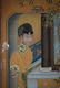 Chinese Reverse Glass Painting of Concubine - 2
