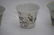Three Qing Chinese Ink Glaze Cups - 3