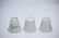 Three Qing Chinese Ink Glaze Cups - 7