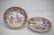 Pair of 18th C. Chinese Export Famille Rose Plates