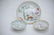 Three Qing Chinese Famille Rose Plates