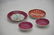Republic Chinese Powder Red and Iron Red Plates