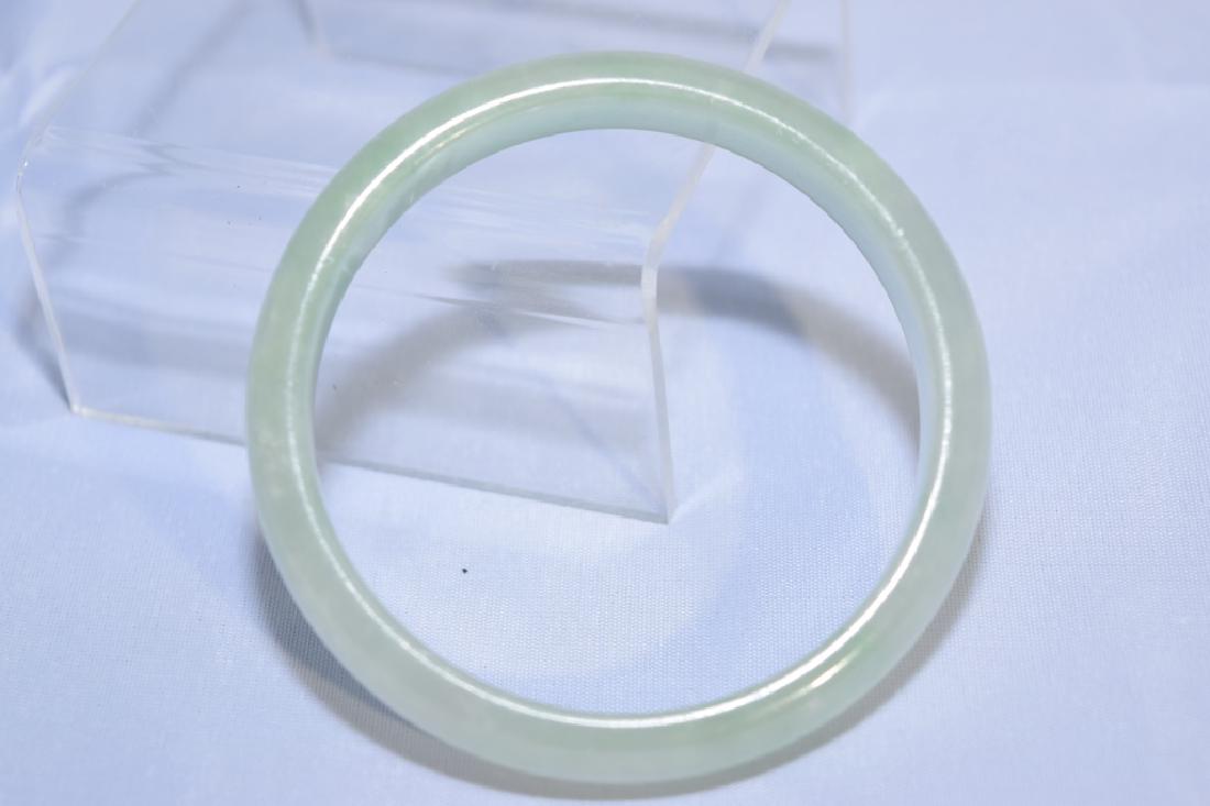 Chinese Jadeite Bangle Bracelet (1 of 4)