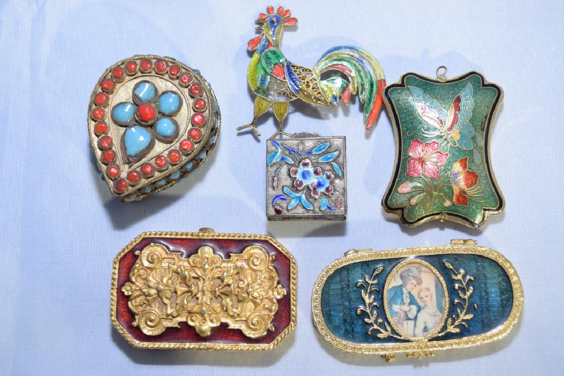 Group of Silver and/or Enameled Objects (1 of 1)