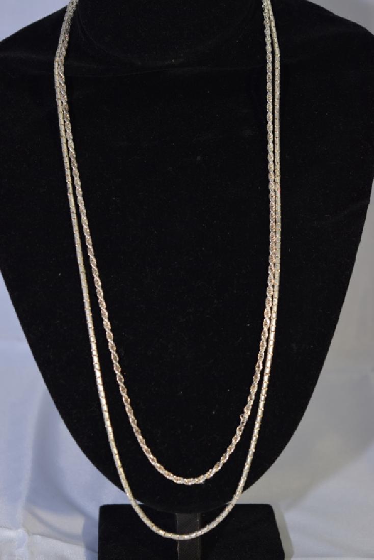 Two Silver Necklace (1 of 1)